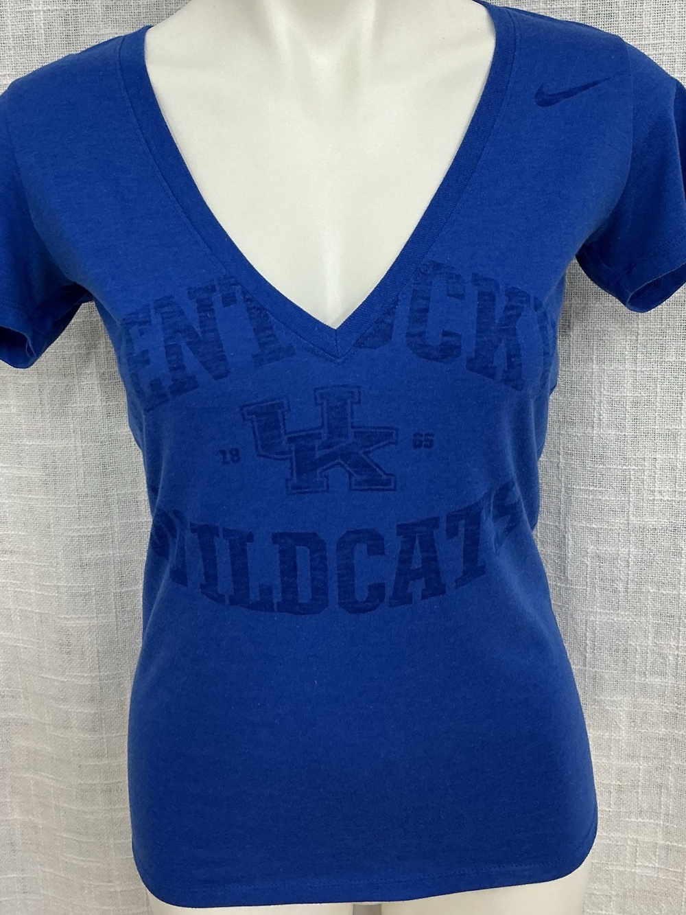 Nike Royal Blue Wildcats V-Neck Tee